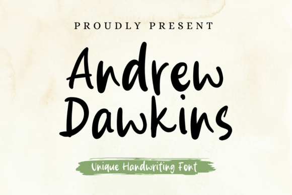 Andrew Dawkins: A Script Amp Font for Elegant Projects