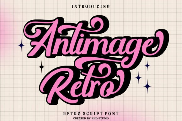 Antimage Retro: A Versatile Font for Craft and Design