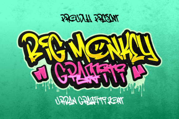 Big Monkey: The Bold Graffiti Font for Web Design