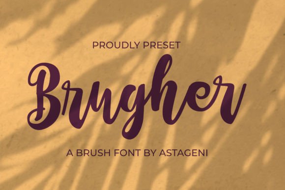 Brugher: The Stylish Script Font for Memorable Campaigns