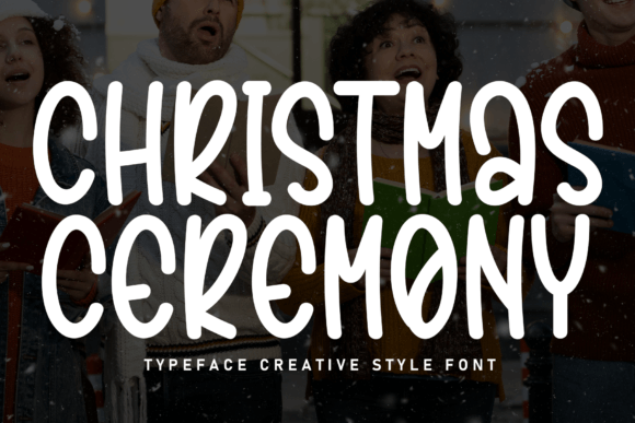 Christmas Ceremony: A Charming Handwritten Font for Web Design