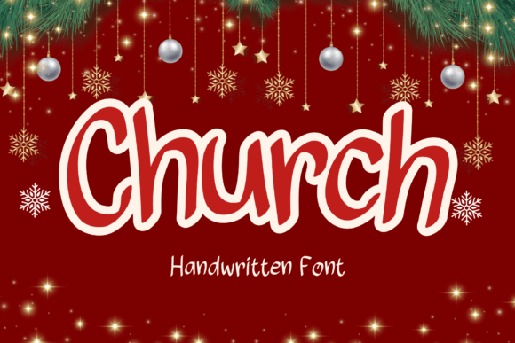 Church: A Handwritten Font for Editorial Charm