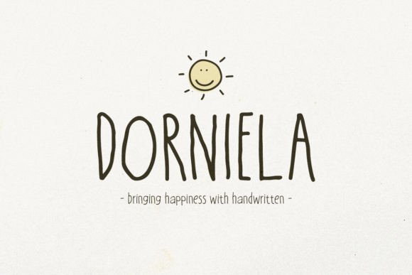 Discover Dorniela: A Whimsical Font for Charming Branding