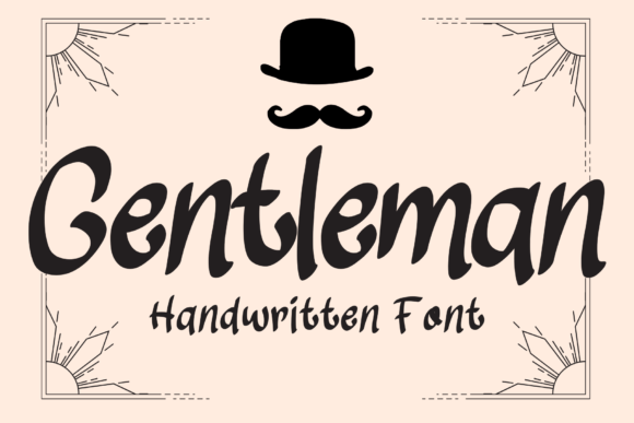 Discover Gentleman: The Perfect Handwritten Font for Editorial Design