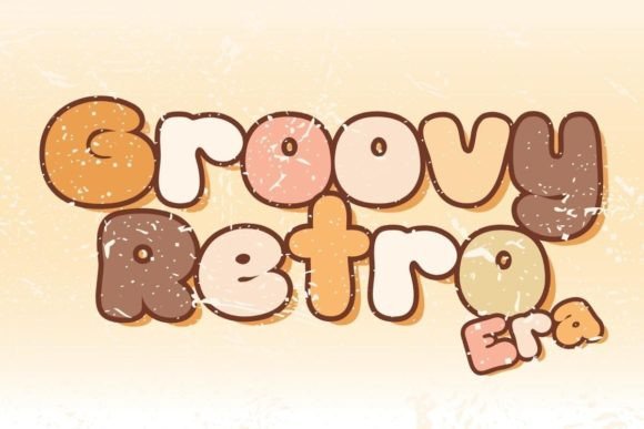 Discover Groovy Retro Era: A Font for Whimsical Editorial Design