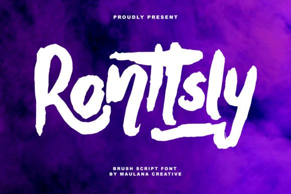 Discover Ronttsly: A Versatile Handwritten Font for Creative Projects