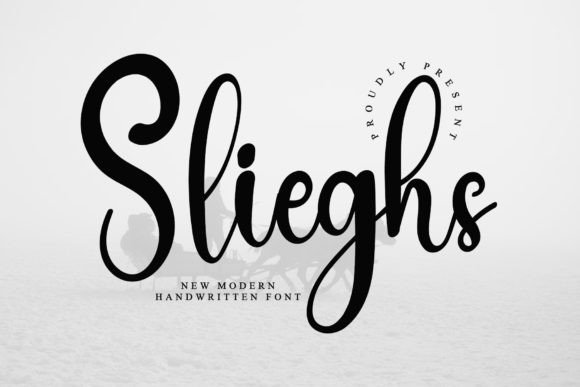 Discover Slieghs: A Handwritten Font for Elegant Branding
