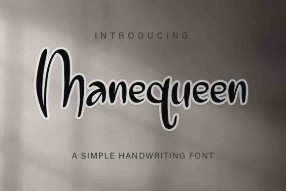 Discover the Charm of Manequeen: A Font for Makers