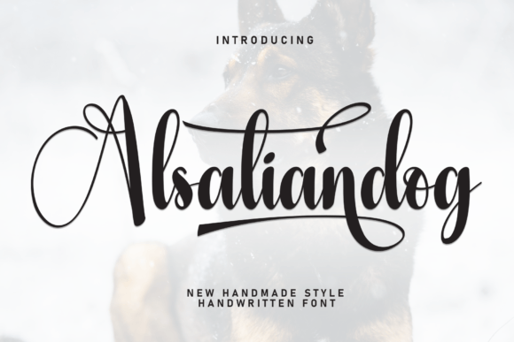 Discovering the Charm of Alsatiandog: A Handwritten Font for Editorial Design