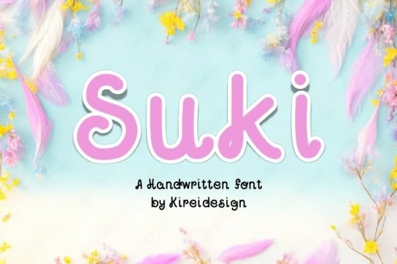 Enhance Your Brand with Suki: A Beautiful and Curvy Typeface