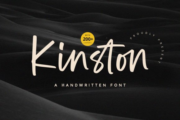 Enhance Your Campaign with Kinston: A Stylish Script Font