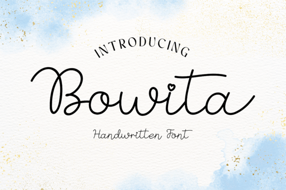 Enhance Your Campaigns with Bowita: A Versatile Handwritten Font
