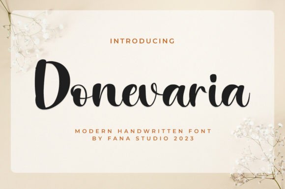 Enhancing Web Design with Donevaria: A Versatile Script Font