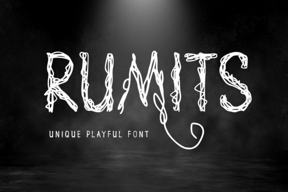 Introducing Rumits: A Playful Font for Creative Branding