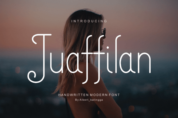 Juaffilan: A Dazzling Script Font for Web Design