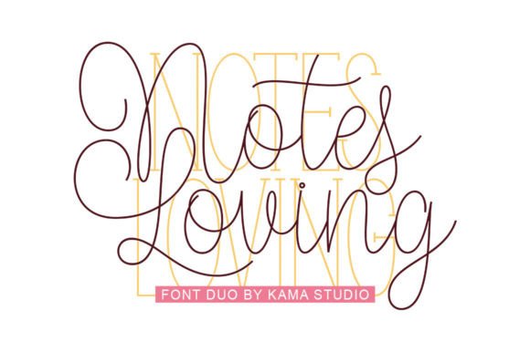 Notes Loving: A Sweet and Fun Font for Crafters
