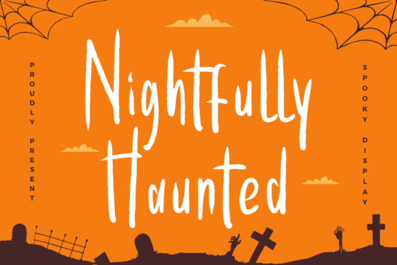 Unleash Spooky Charm with Nightfully Haunted Font