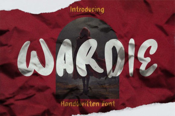 Wardie: A Handwritten Font for Charming Craft Projects